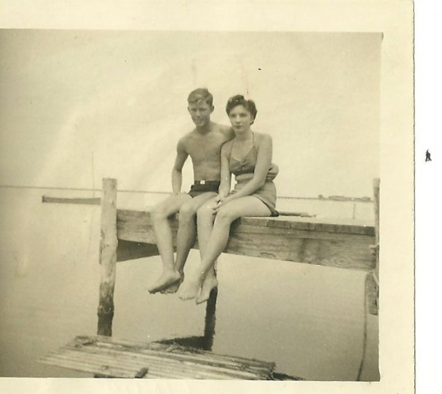 High school sweethearts, Ralph and Emma enjoyed the summers in Seaside.