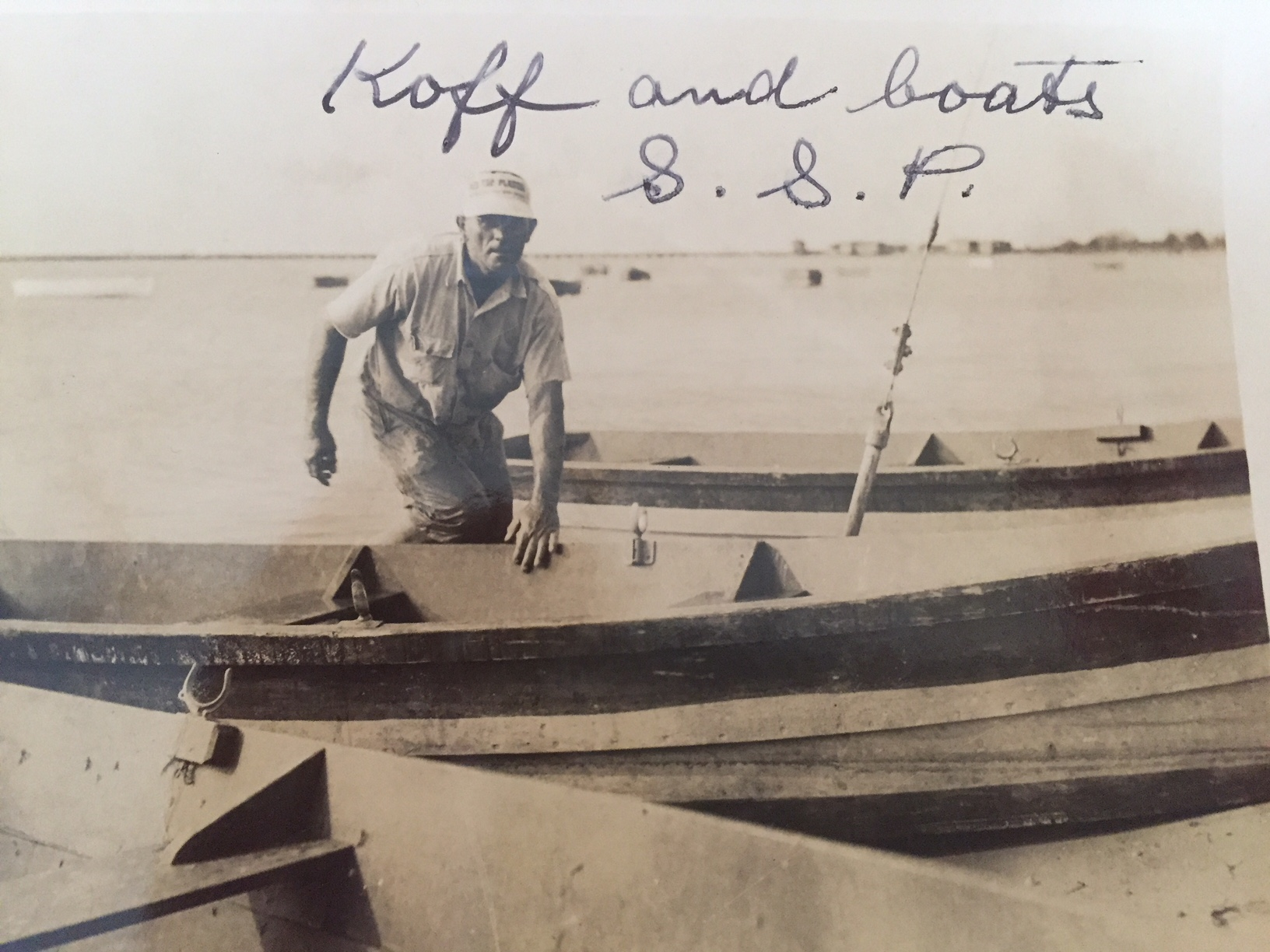 Frank Koff at Red Top in the early 1930's. (Thank you Frank Penn for this picture)